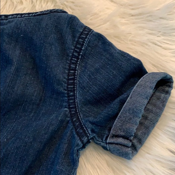 Baby Girl Denim Dress - Picture 3 of 4